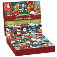 Pussel Julkalender 24 Motiv Advent Calendar - 1008 bitar