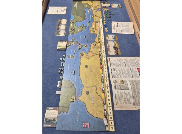 Quartermaster General South Front Brädspel 