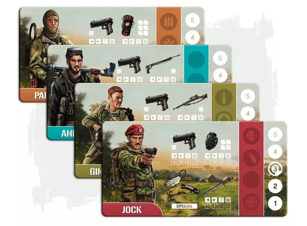 SAS Rogue Regiment Brädspel 