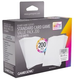 Standard Card Game Value Pack 66x91 x200 Gamegenic