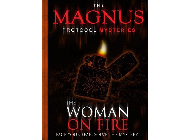 The Woman on Fire Brädspel The Magnus Protocol Mysteries 