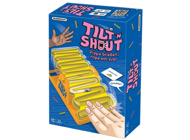 Tilt n Shout Brädspel Svensk utgåva 