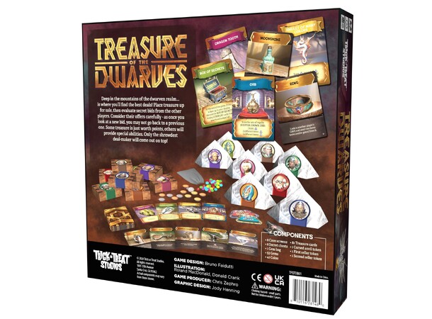 Treasure of the Dwarves Brädspel 