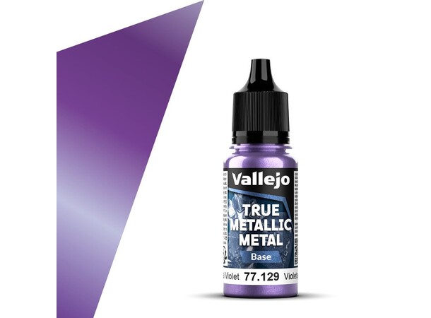 Vallejo True Metallic Base Celestial Violet - True Metallic Metal 