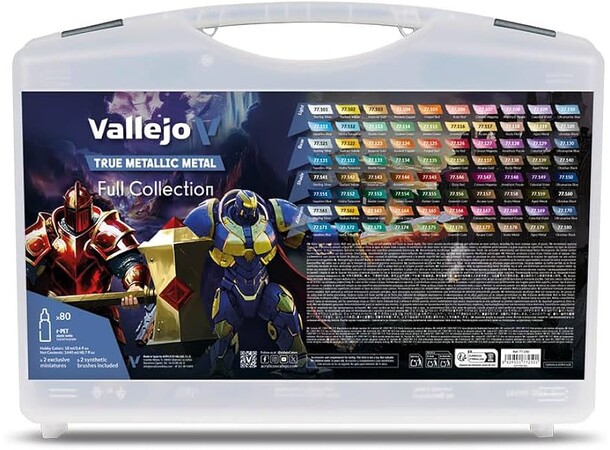 Vallejo True Metallic Full Collection True Metallic Metal 