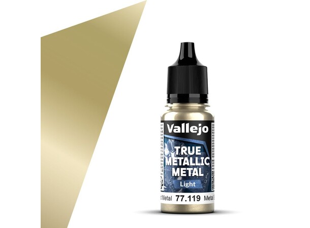 Vallejo True Metallic Light Aged Metal True Metallic Metal 