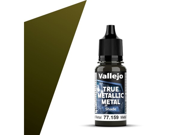Vallejo True Metallic Shade Aged Metal True Metallic Metal 