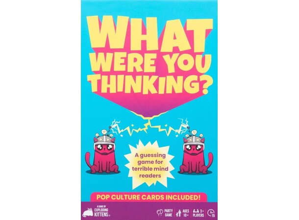 What Were You Thinking Partyspel Pop Culture Edition 