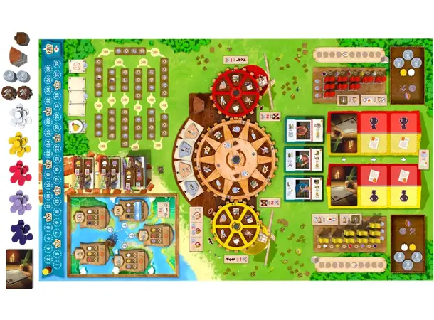 Windmill Valley Duel Brädspel 