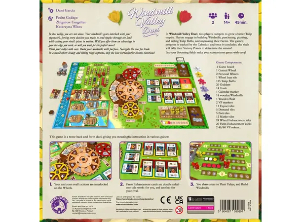 Windmill Valley Duel Brädspel 