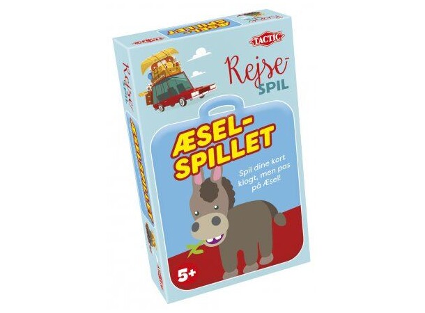 Æselspillet Rejsespil - DANSK 
