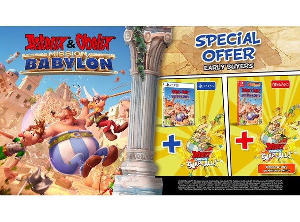 Asterix & Obelix Mission Babylon PS5 Day One Edition 