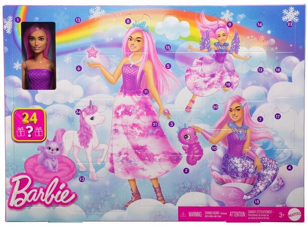 Barbie Julkalender Doll Fantasy - Adventskalender 