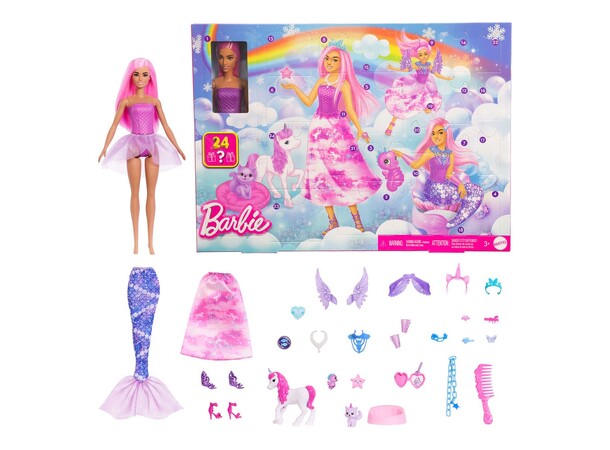 Barbie Julkalender Doll Fantasy - Adventskalender 