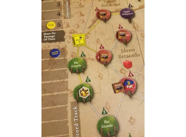 Comancheria Brädspel 2nd Printing 