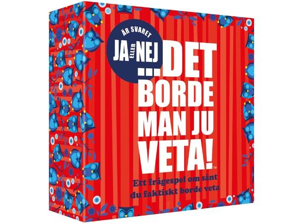 Det borde man ju veta JA eller NEJ Partyspel - Svensk utgåva 
