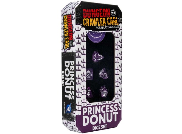 Dungeon Crawler Carl RPG Princess Dice Princess Donut's Dice Set 