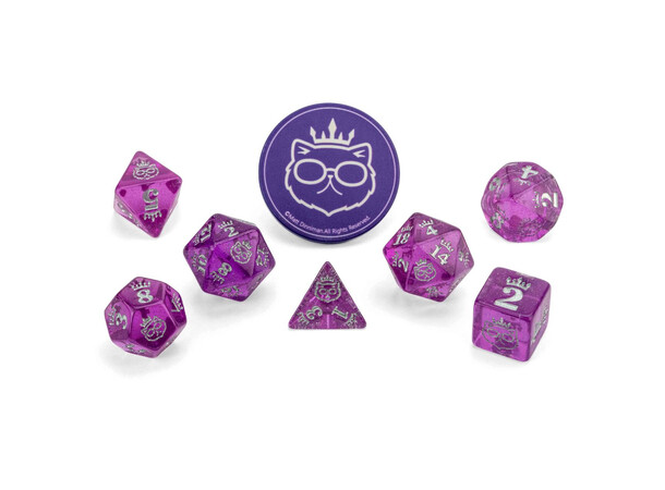 Dungeon Crawler Carl RPG Princess Dice Princess Donut's Dice Set 