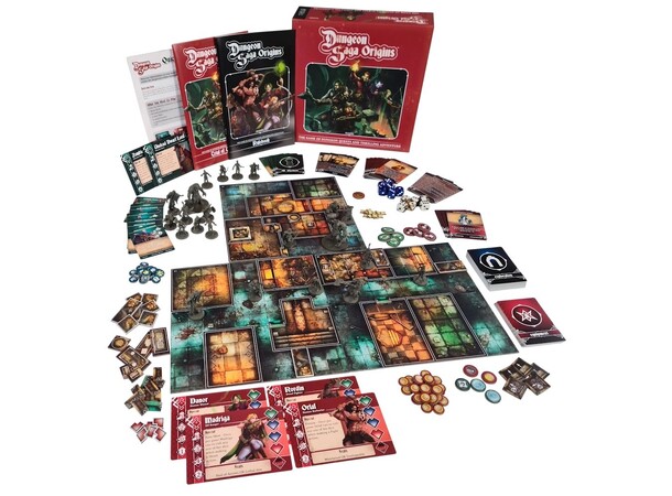Dungeon Saga Origins Brädspel Core Game 