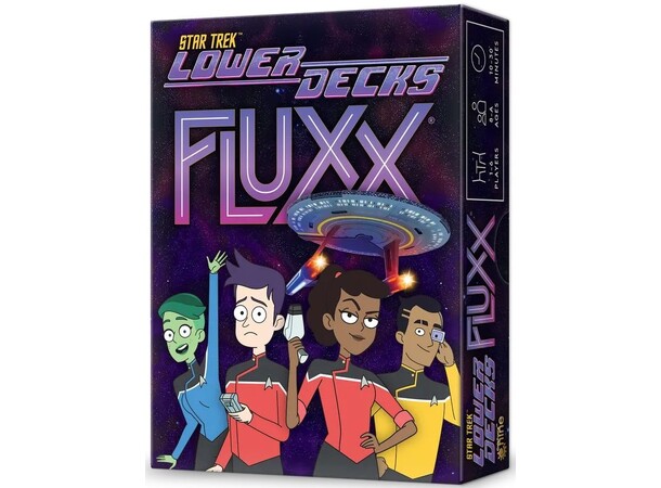 Fluxx Star Trek Lower Decks Kortspel 