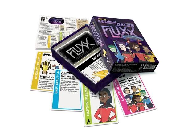 Fluxx Star Trek Lower Decks Kortspel 