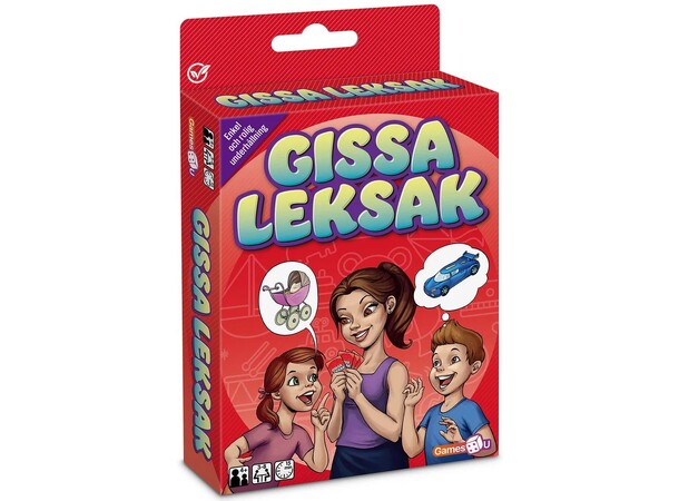 Gissa Leksak Kortspel Svensk Utgåva 
