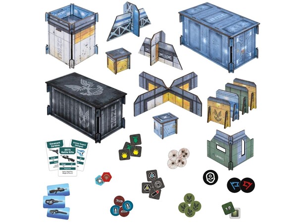 Halo UNSC Base Terrain Set Halo Flashpoint 