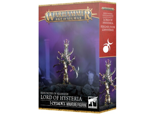 Hedonites of Slaanesh Lord of Hysteria Warhammer Age of Sigmar 
