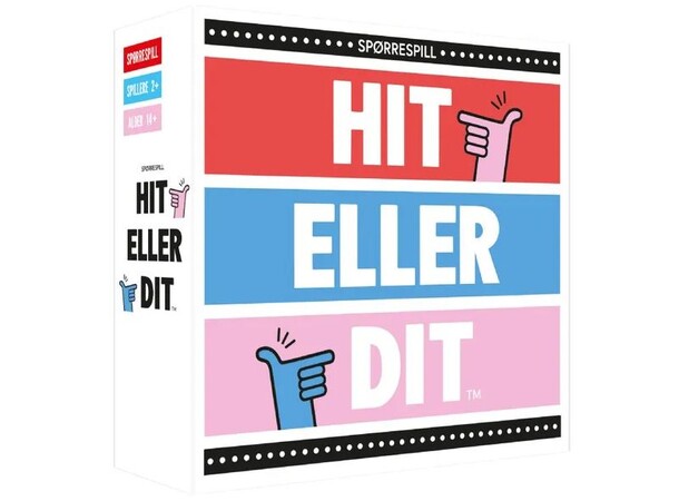 Hit eller Dit Frågesporter Norsk utgåva 