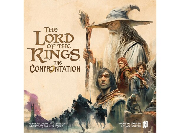Lord of the Rings The Confrontation Brädspel 