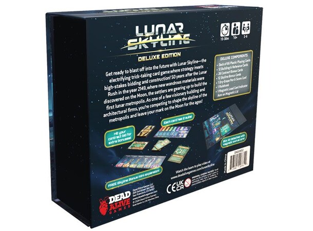 Lunar Skyline Deluxe Edition Kortspel 