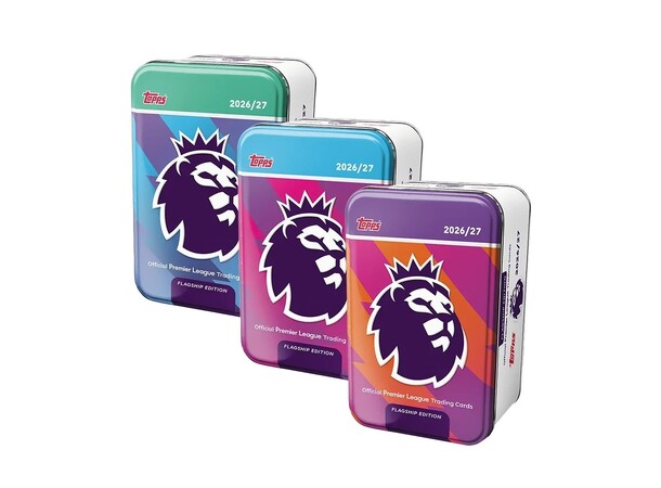 Premier League 26/27 Super Tin Box Topps Flagship - Blandat 