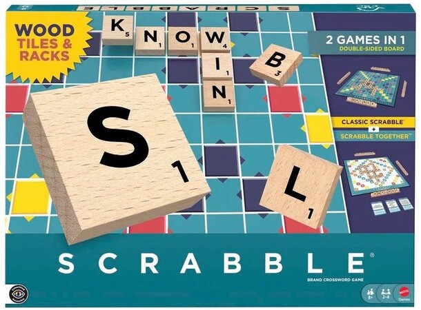 Scrabble Wood Edition - NORSK 