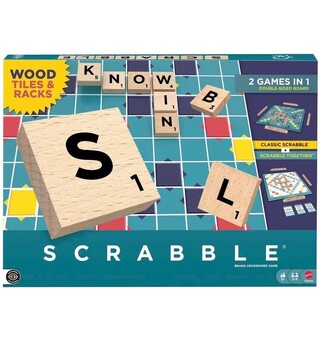 Scrabble Wood Edition - NORSK