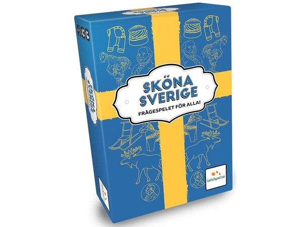 Sköna Sverige Brädspel Svensk utgåva 
