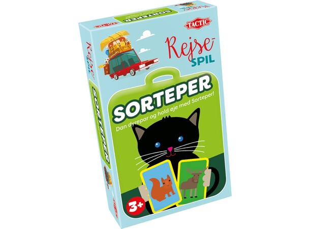 Sorteper Rejsespil - DANSK 