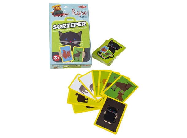 Sorteper Rejsespil - DANSK 