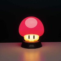 Super Mario Mushroom Lampa - 12 cm 