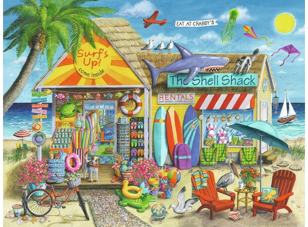 Surfs Up 1500 bitar Pussel Ravensburger Puzzle 