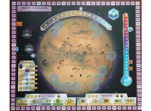 Terraforming Mars Utopia/Cimmeria Exp Expansion till Terraforming Mars 