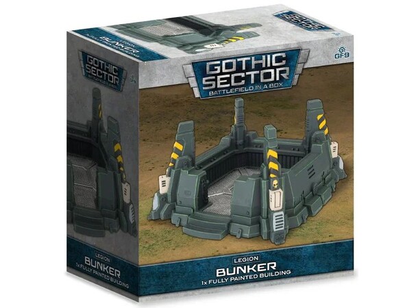 Terräng Legion Bunker Battlefield in a Box - Gothic Sector 