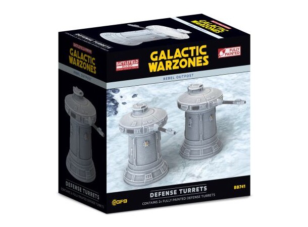 Terräng Rebel Outpost Defense Turrets Battlefield in a Box - Galactic Warzones 