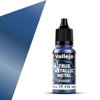Vallejo True Metallic Airbrush Ultramari Ultramarine Blue - True Metallic Metal