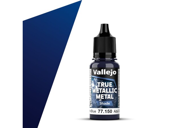 Vallejo True Metallic Shade Ultramarine Blue - True Metallic Metal 