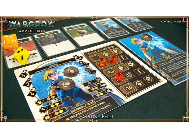 Warcrow Adventures Brädspel 