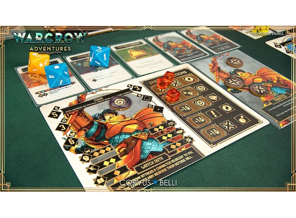 Warcrow Adventures Brädspel 