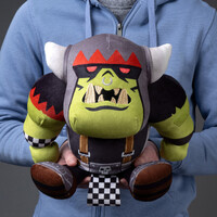 Warhammer 40K Plush Figur Goff Ork Boy 