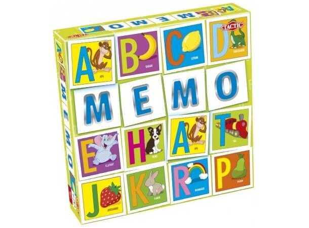 ABC Memo Brädspel Svensk utgåva 