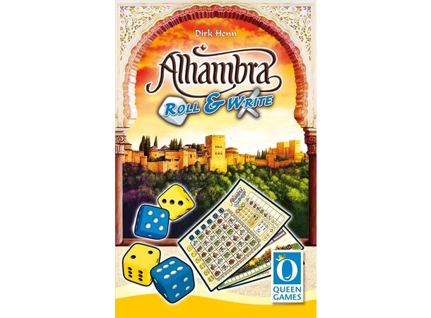 Alhambra Roll & Write Brädspel 