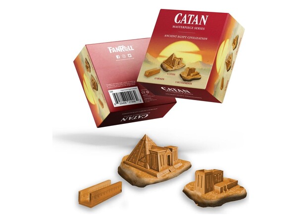 Catan Masterpiece Series Egypt Mini Figures Set 